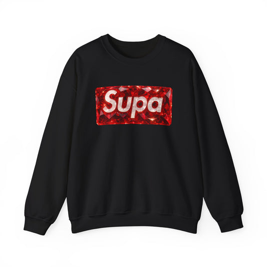 Supa Unisex Crewneck Sweatshirt - Vibrant Graphic Design for Music Lovers