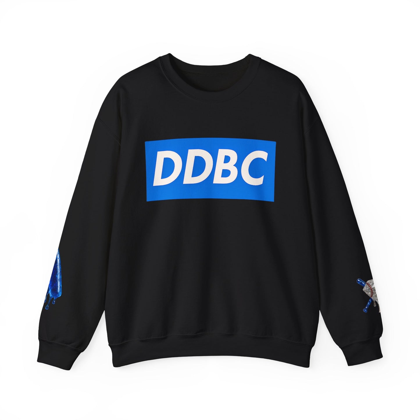 Crewneck Sweatshirt — DDBC Blue Logo Diamond Crewneck