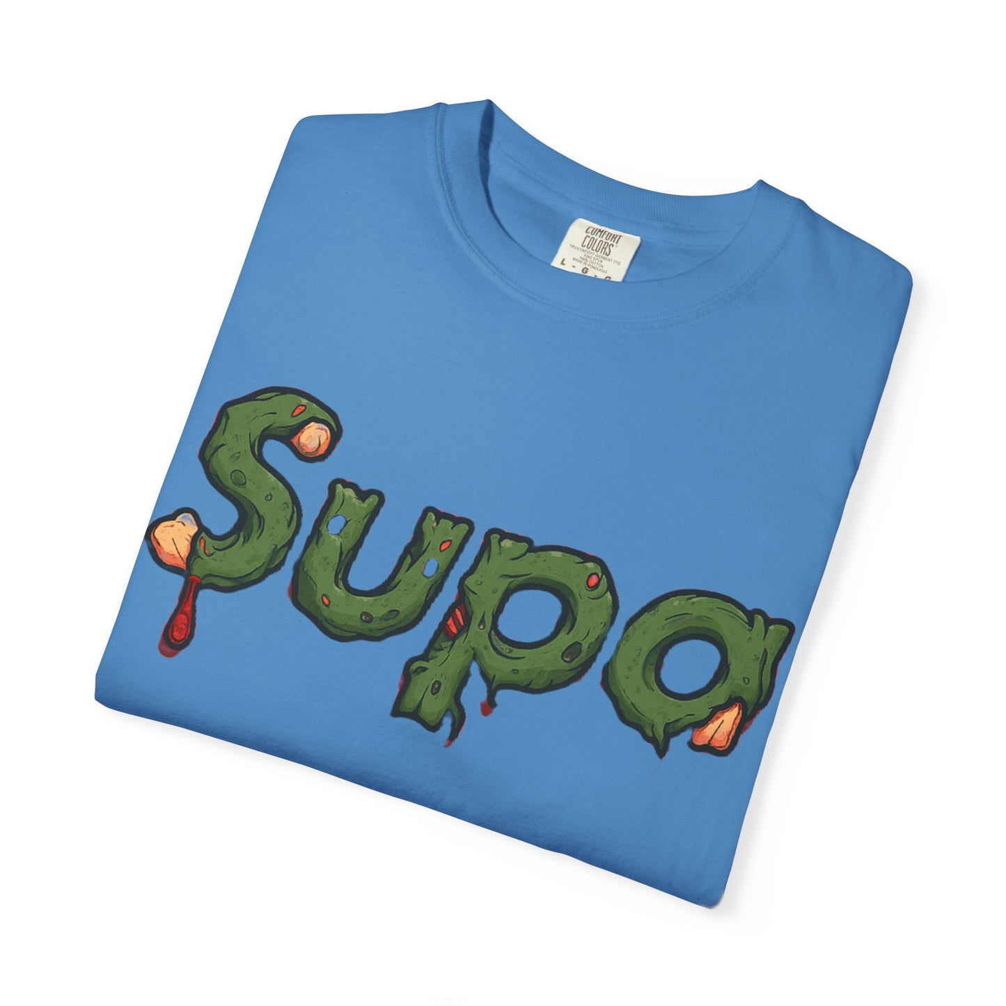 Supa Panda Graphic T-Shirt — Streetwear Tee with 'Supa' Drippy Logo