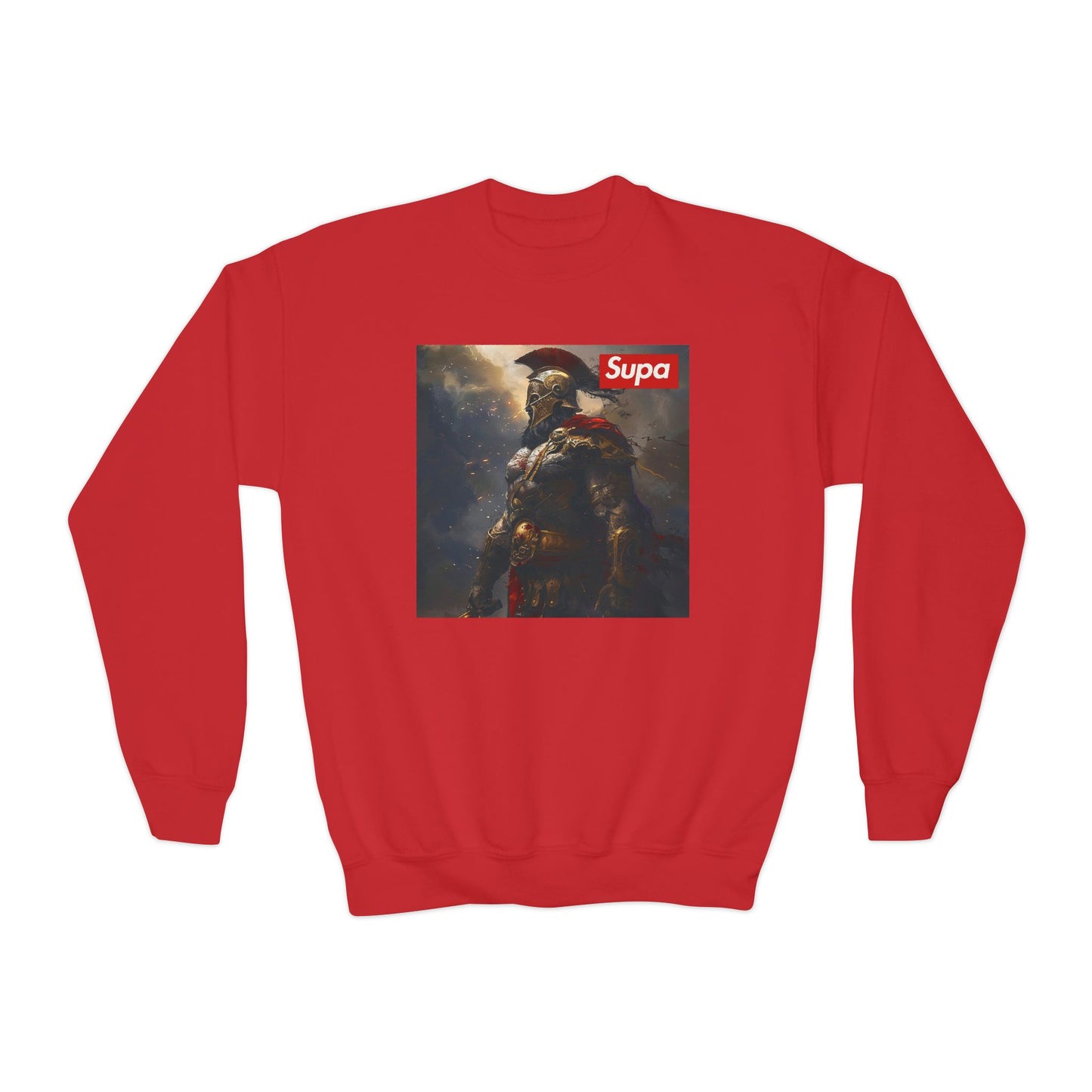 Youth Baseball Crewneck Sweatshirt - Meltin' Mitts Since Day One