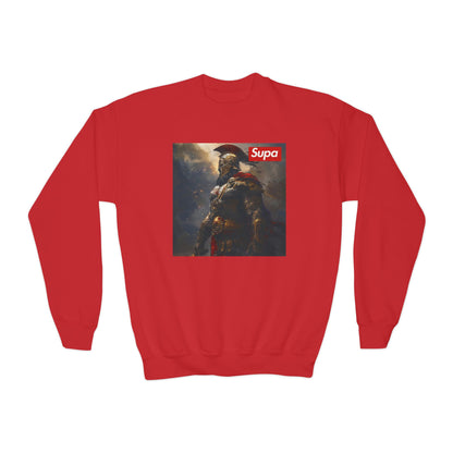 Youth Baseball Crewneck Sweatshirt - Meltin' Mitts Since Day One