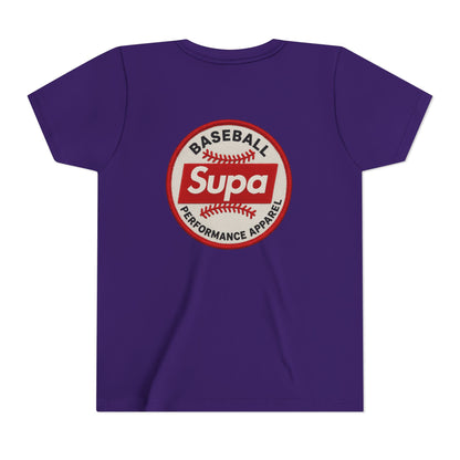 Supa Baseball Youth Tee - Cool Performance Shirt for Young Athletes