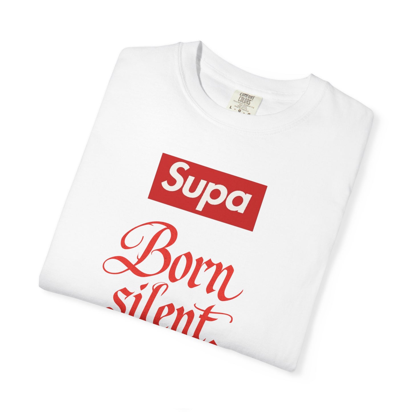 Supa "Born Silent. Built Powerful." Graphic T-Shirt