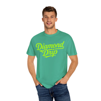 Diamond Drip Unisex Garment-Dyed T-Shirt