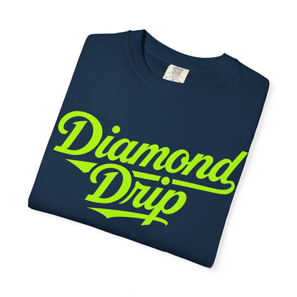 Diamond Drip Unisex Garment-Dyed T-Shirt