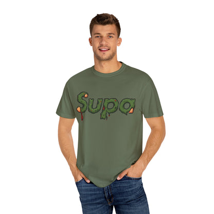 Supa Panda Graphic T-Shirt — Streetwear Tee with 'Supa' Drippy Logo