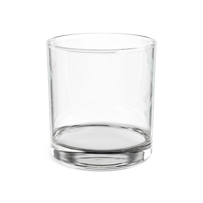 Engraved Diamond & Crossed Knives Whiskey Glass — 10.5 oz