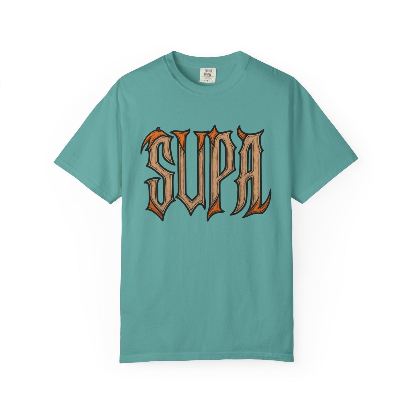 Skull Coffin Tee — Supa Winged Skull Graphic T-Shirt