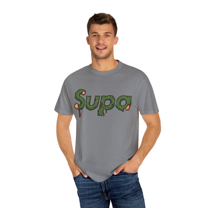 Supa Panda Graphic T-Shirt — Streetwear Tee with 'Supa' Drippy Logo