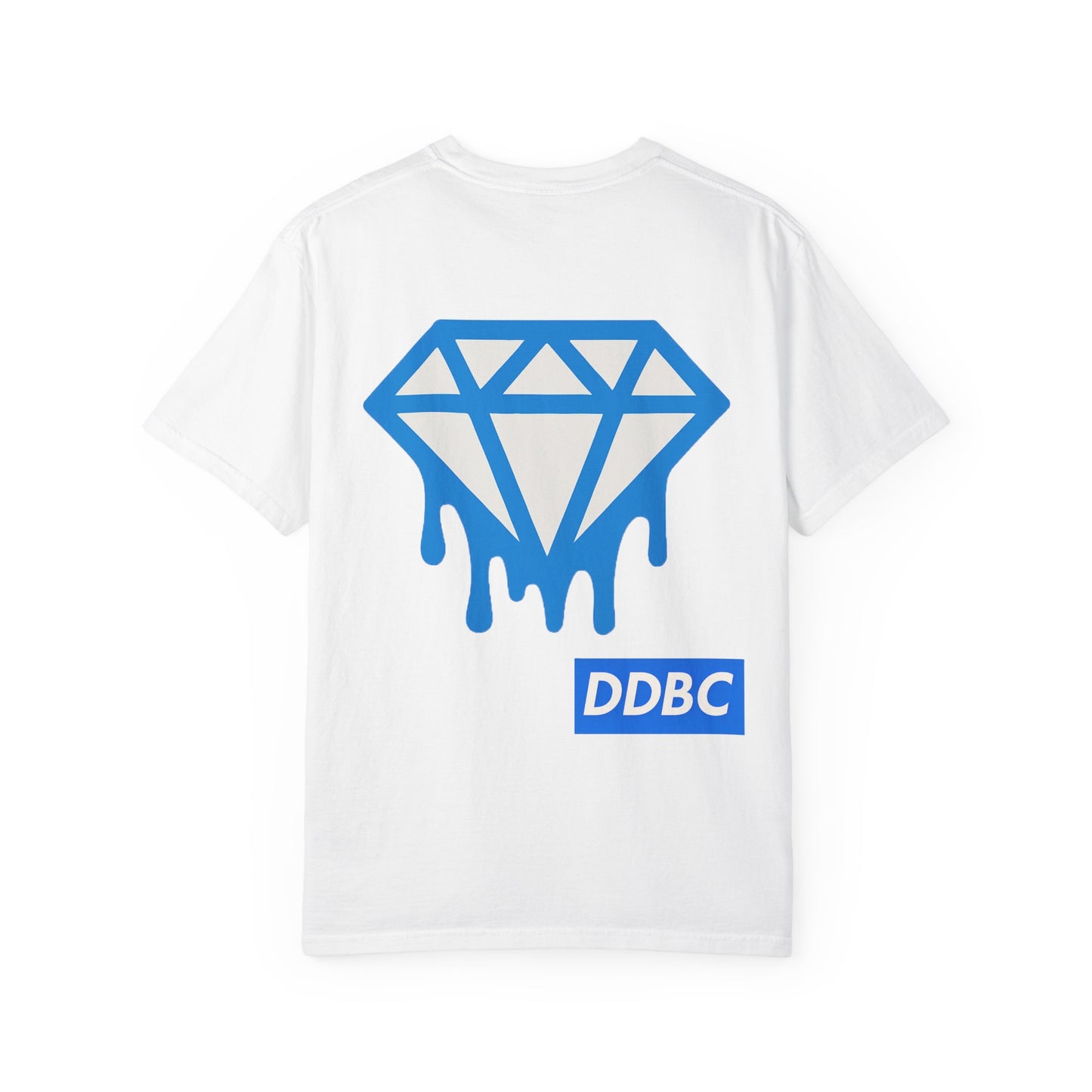 Diamond Drip T-Shirt — Graphic Tee with Melting Diamond & DDBC Logo