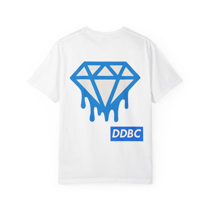 Diamond Drip T-Shirt — Graphic Tee with Melting Diamond & DDBC Logo