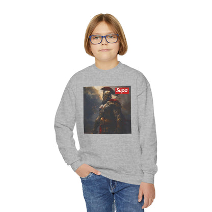 Youth Baseball Crewneck Sweatshirt - Meltin' Mitts Since Day One