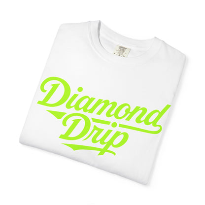 Diamond Drip Unisex Garment-Dyed T-Shirt