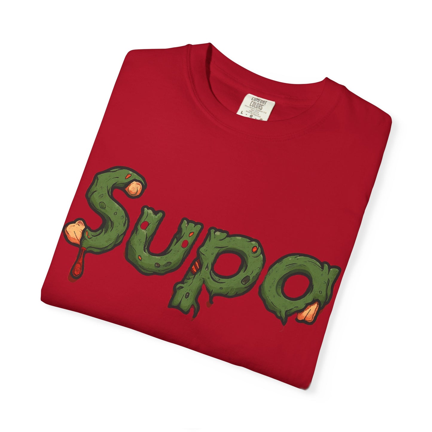 Supa Panda Graphic T-Shirt — Streetwear Tee with 'Supa' Drippy Logo