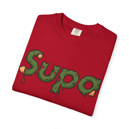 Supa Panda Graphic T-Shirt — Streetwear Tee with 'Supa' Drippy Logo