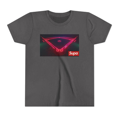 Neon Vibe Youth Tee with Supa Graphic