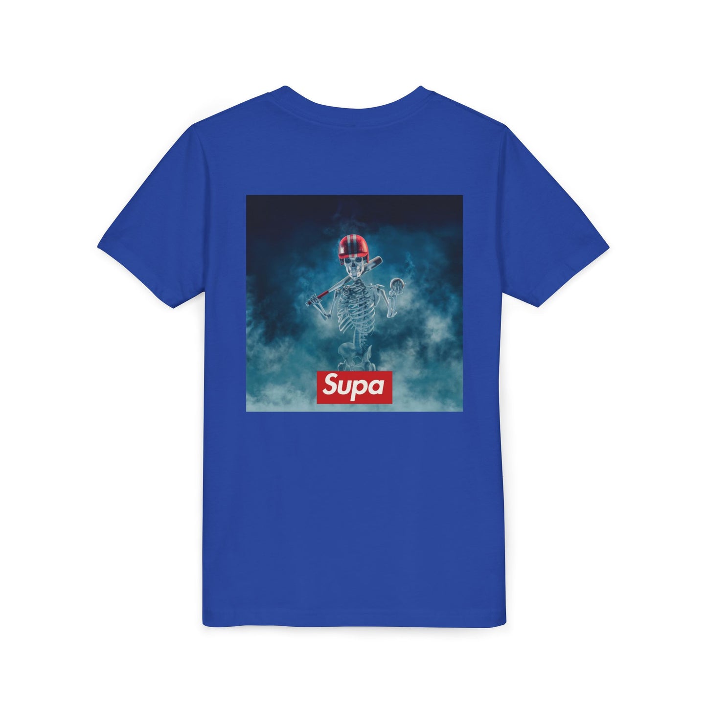 Supa Youth Short Sleeve Tee - Cool Skeleton Design