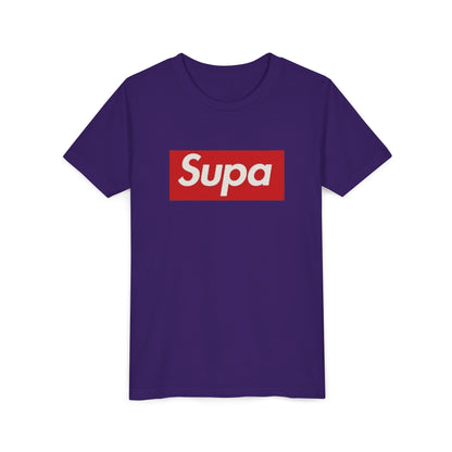 Supa Youth Short Sleeve Tee - Cool Skeleton Design
