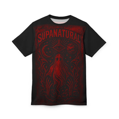 Supanatural Red Ghost Graphic Tee