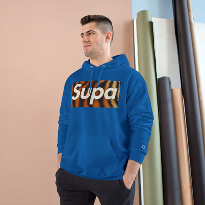 Supa Champion Hoodie - Stylish Tiger Graphic Sweatshirt