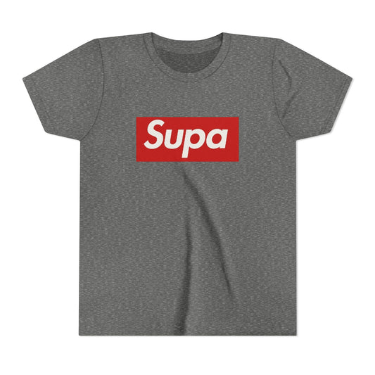 Supa Youth Short Sleeve Tee - Cool Skeleton Design