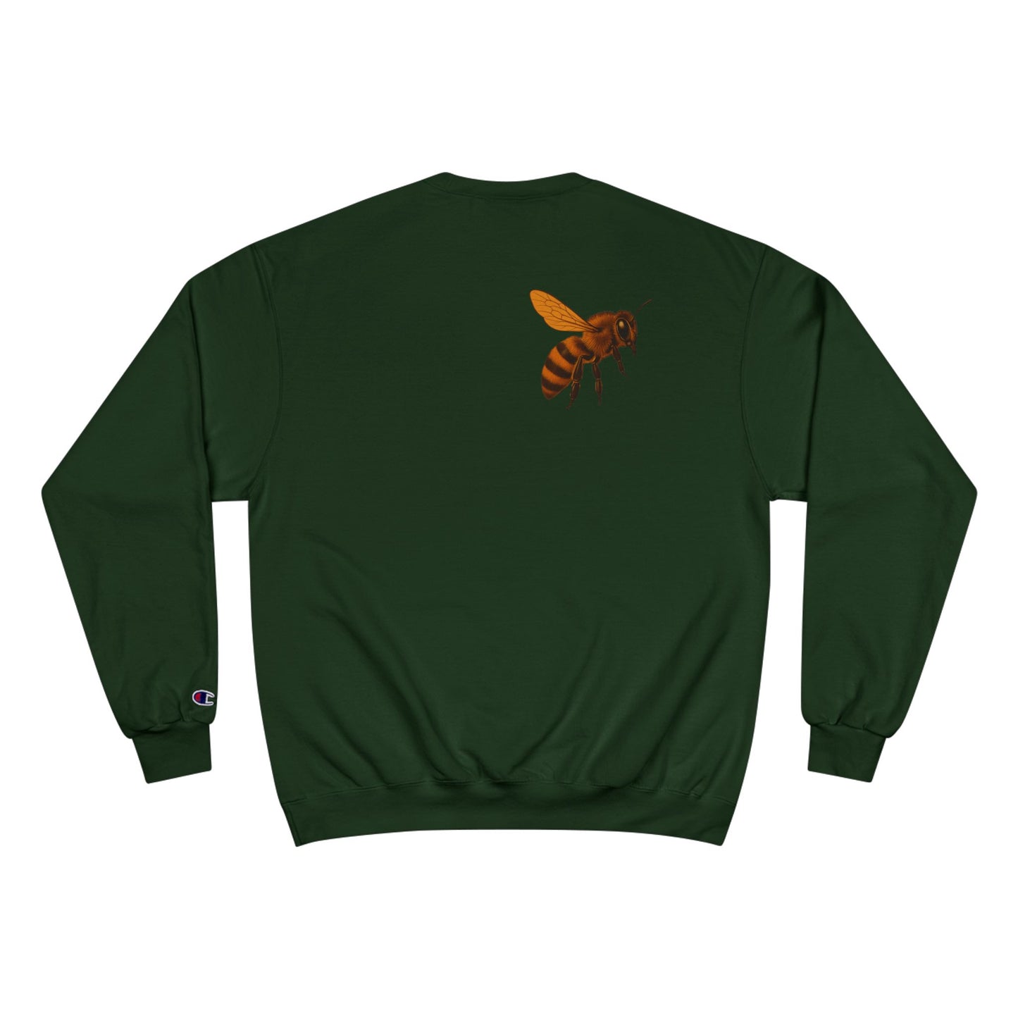 Supa Bee Champion Sweatshirt - Stylish & Cozy White Crewneck