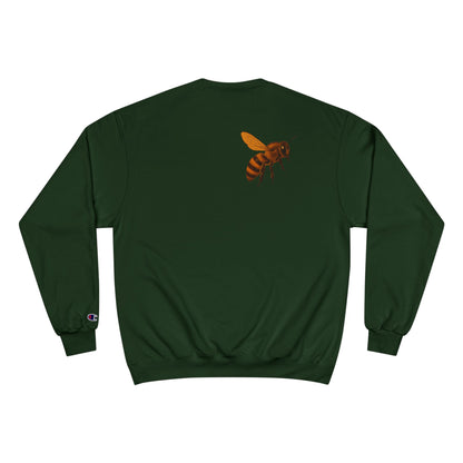 Supa Bee Champion Sweatshirt - Stylish & Cozy White Crewneck