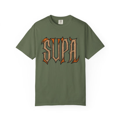 Skull Coffin Tee — Supa Winged Skull Graphic T-Shirt