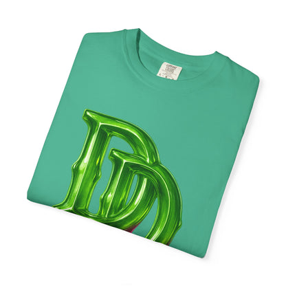 DD Drip Logo T-Shirt — Green Melting DD Graphic Tee