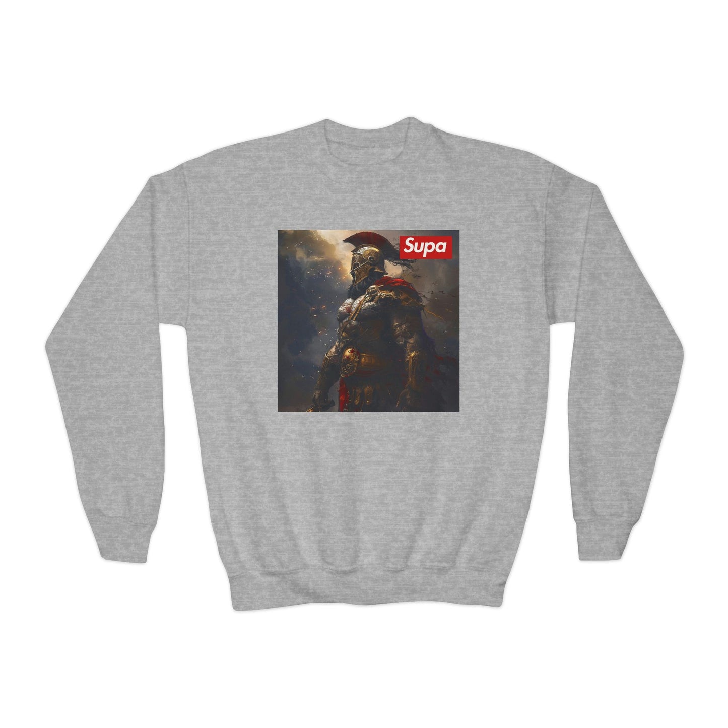 Youth Baseball Crewneck Sweatshirt - Meltin' Mitts Since Day One