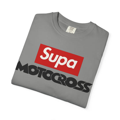 Motocross T-Shirt — "Supa" Logo & Back Graphic (Peace in a Storm)