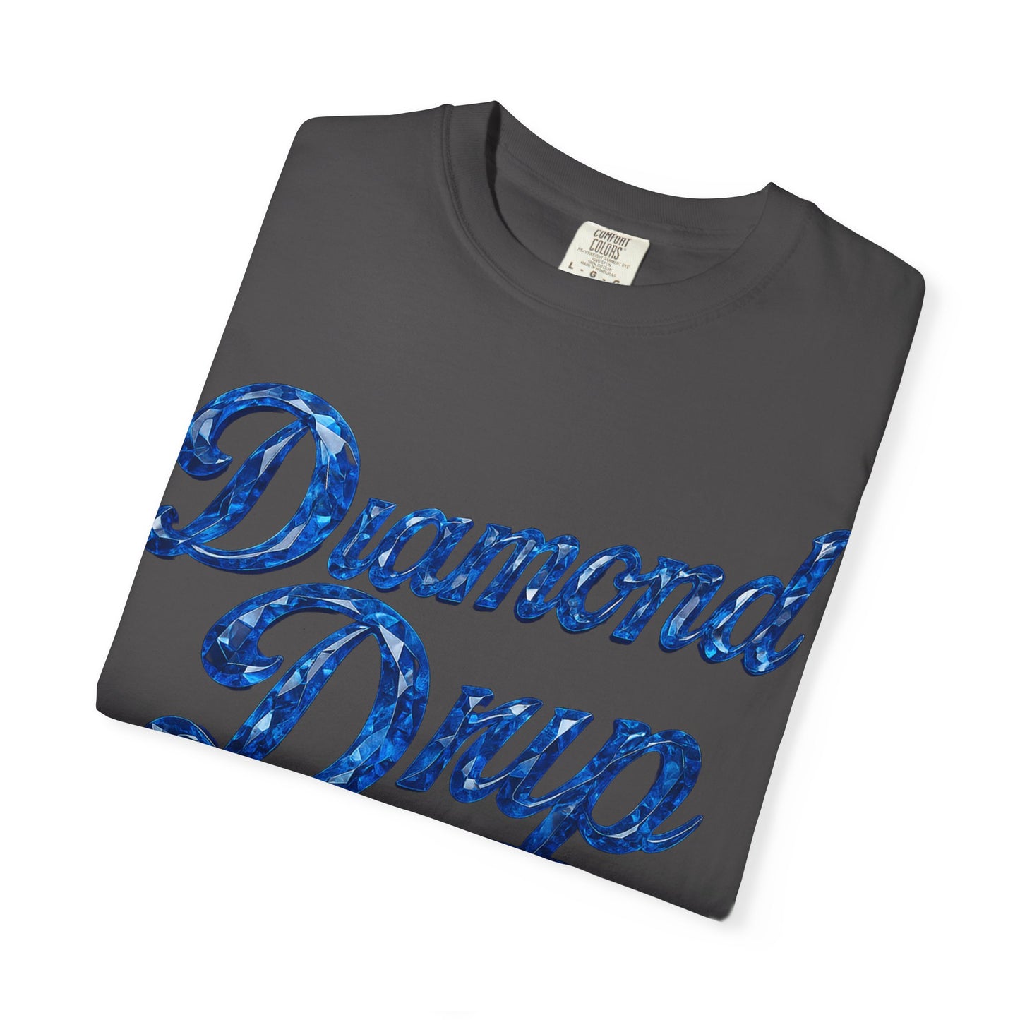 Diamond Drip T-Shirt — Graphic Tee with Melting Diamond & DDBC Logo