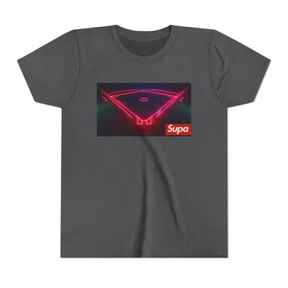 Neon Vibe Youth Tee with Supa Graphic