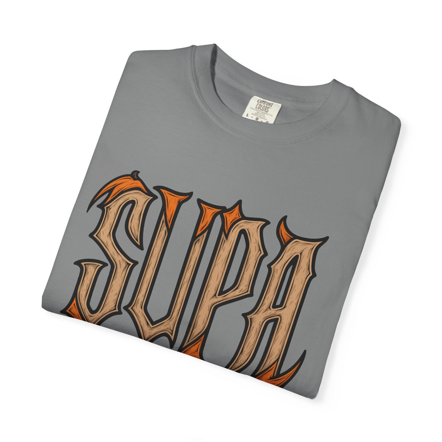 Skull Coffin Tee — Supa Winged Skull Graphic T-Shirt