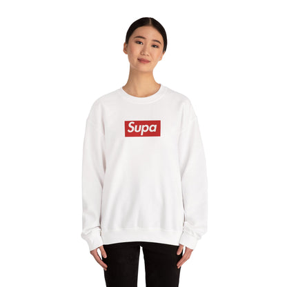 Supa Graphic Crewneck Sweatshirt - Unisex Heavy Blend™