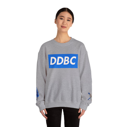 Crewneck Sweatshirt — DDBC Blue Logo Diamond Crewneck