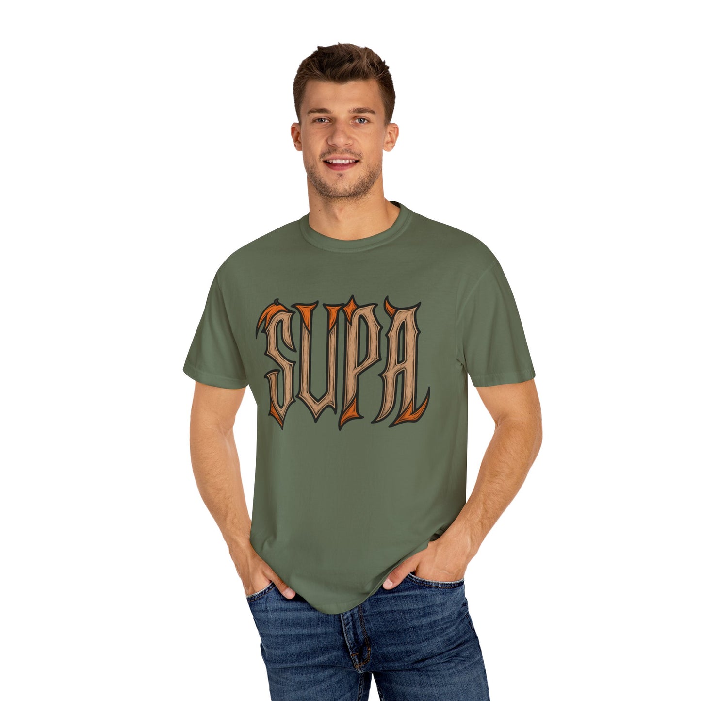 Skull Coffin Tee — Supa Winged Skull Graphic T-Shirt