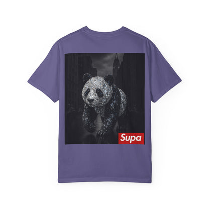 Supa Panda Unisex Garment-Dyed T-Shirt