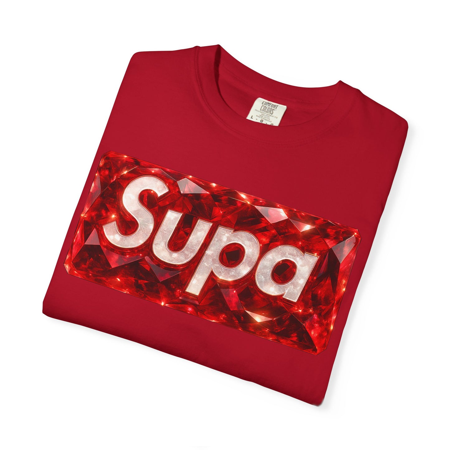 Supa Crystal Skull & Roses T-Shirt