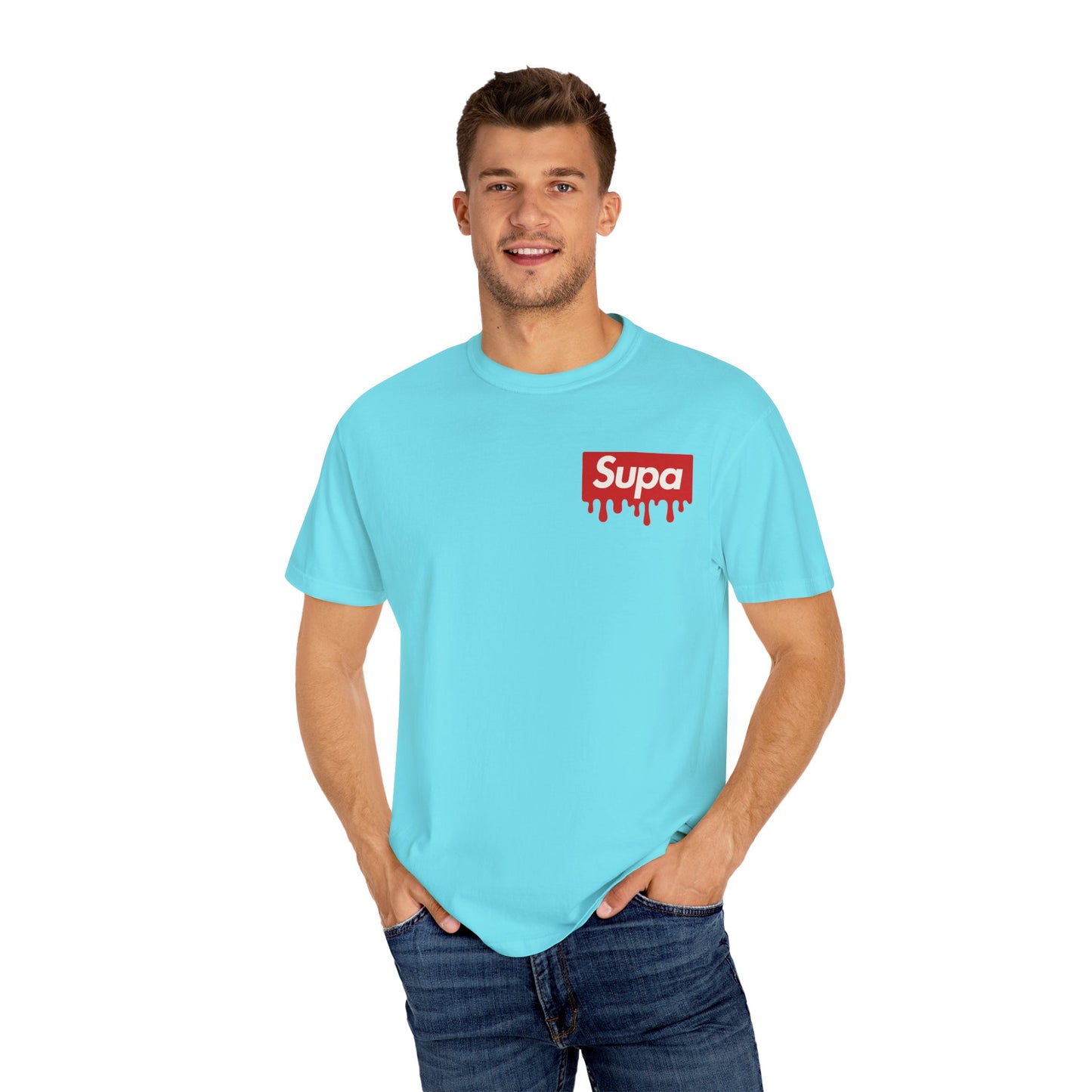 Creative Dripping Text Unisex T-Shirt
