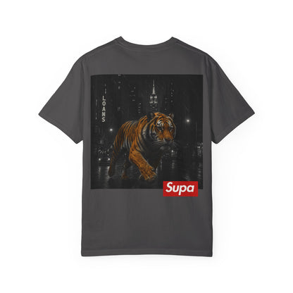 Supa Tiger Unisex Garment-Dyed T-Shirt