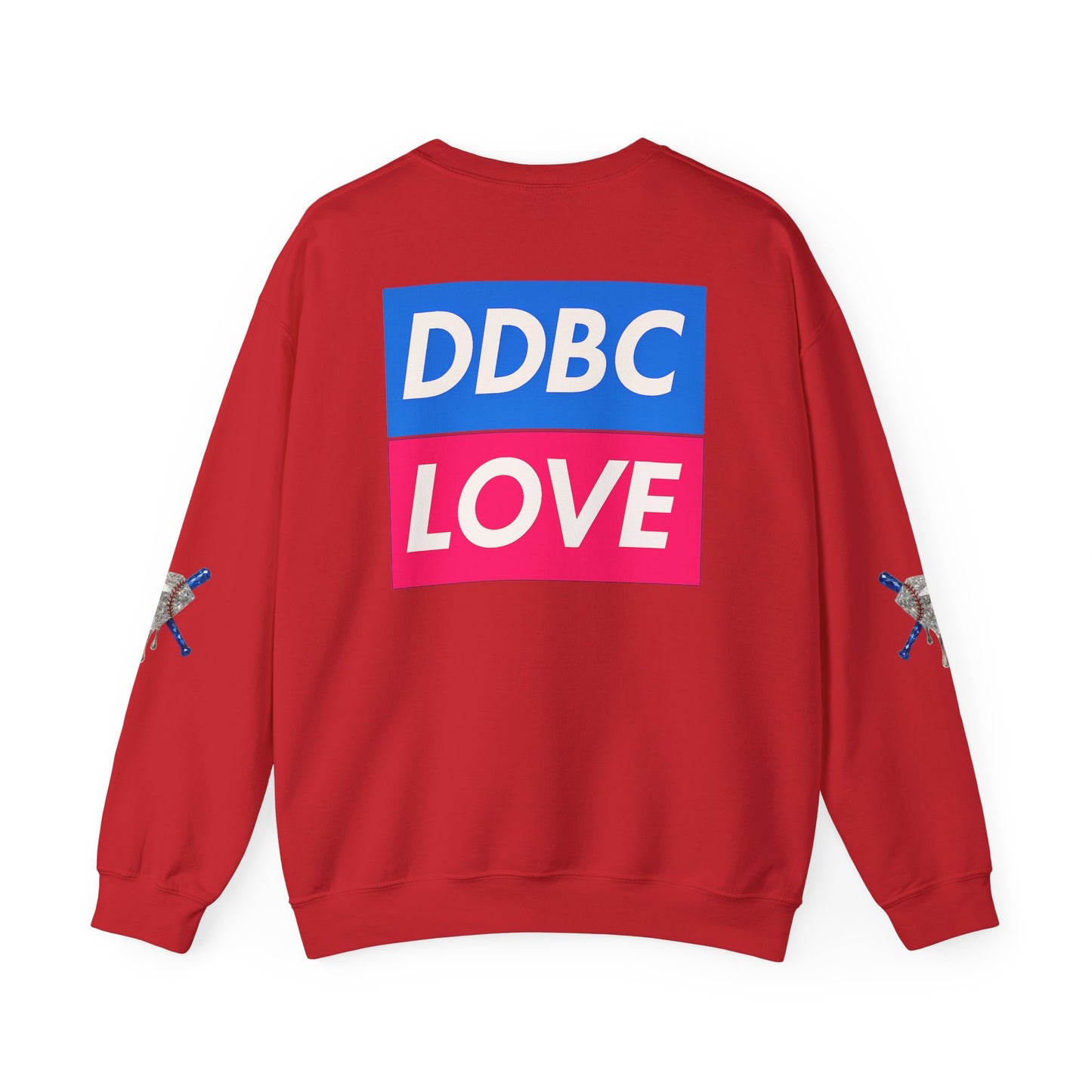 LOVE Diamond Crewneck Sweatshirt — DDBC Logo Graphic Crew