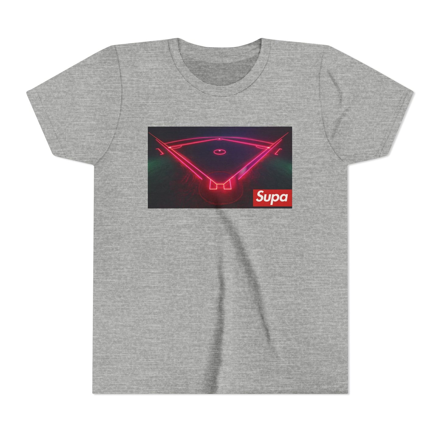 Neon Vibe Youth Tee with Supa Graphic