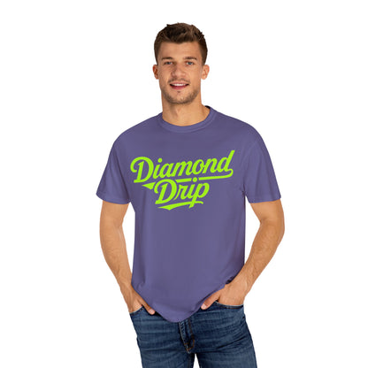 Diamond Drip Unisex Garment-Dyed T-Shirt