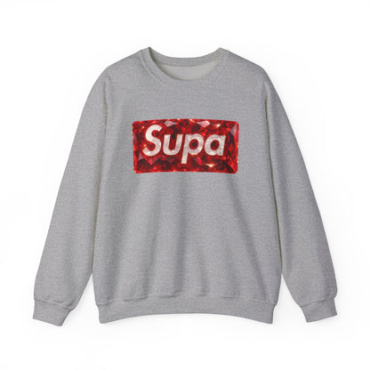 Supa Unisex Crewneck Sweatshirt - Vibrant Graphic Design for Music Lovers