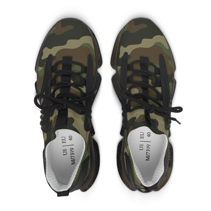 Camo Mesh Sneakers — Lightweight Women's Athletic Fashion Shoes