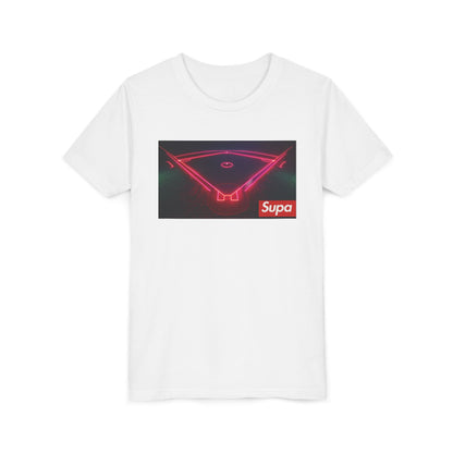 Neon Vibe Youth Tee with Supa Graphic