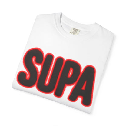 Supa Graphic T-Shirt — Streetwear Nightscape Tee with Bold Logo