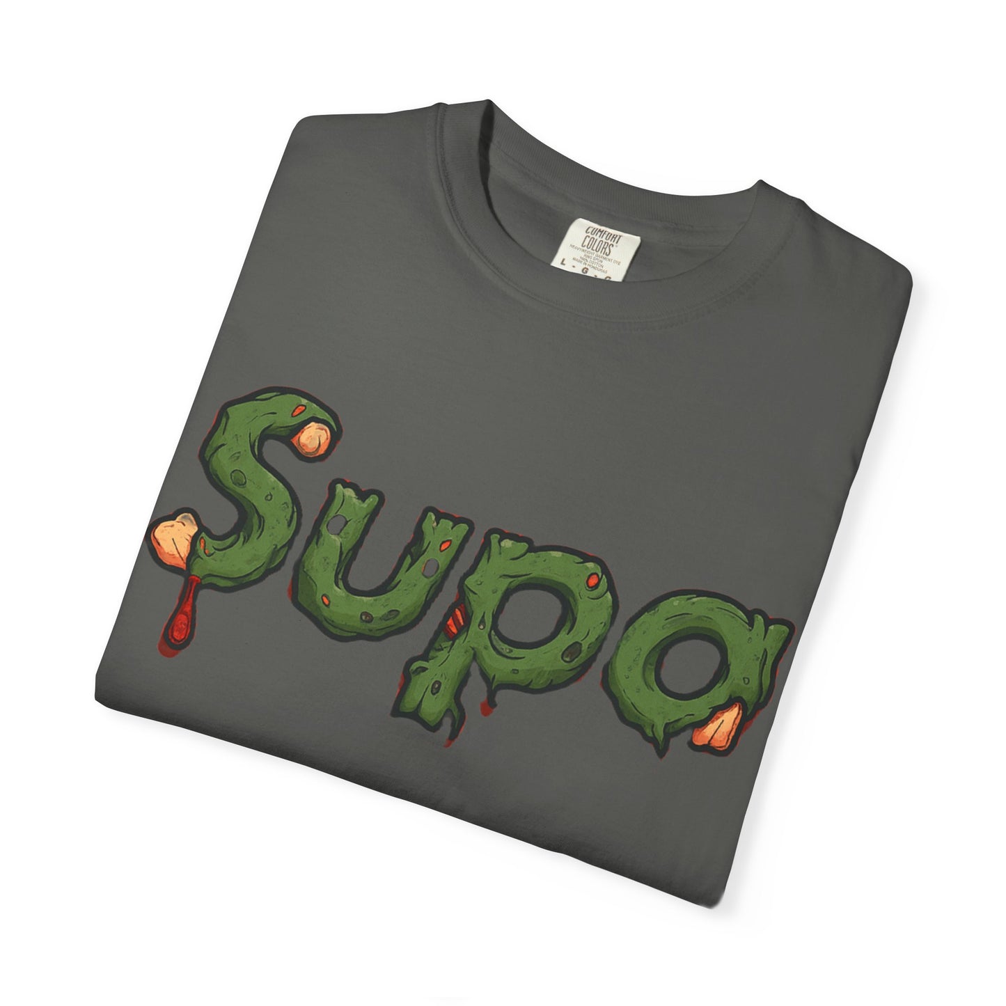 Supa Panda Graphic T-Shirt — Streetwear Tee with 'Supa' Drippy Logo