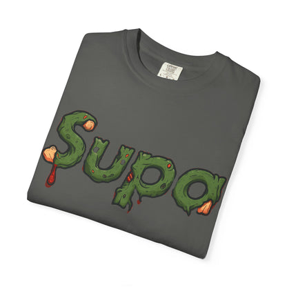 Supa Panda Graphic T-Shirt — Streetwear Tee with 'Supa' Drippy Logo